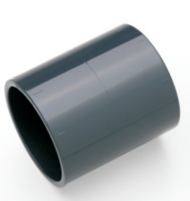 [01071005012] PVC pressure glue sleeve dia 1/2” (200pcs/box)