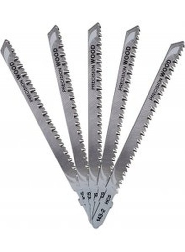 [DT2052-QZ] Lame de scie sauteuse HCS pour des coupes rapides et nettes dans le bois <60mm, 118x91x3mm, (T301CD) (5pcs)