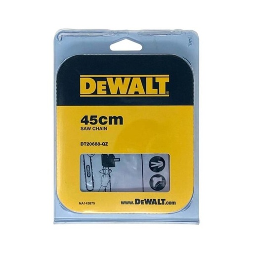 [DT20688-QZ] Dewalt Chainsaw 45cm chain