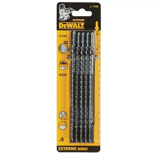 [DT2167-QZ] Jigsaw blade HCS for thick wood (T744D)