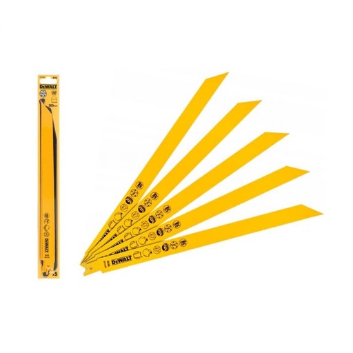 [DT2355-QZ] Reciprocating saw blade BiM 305x1,8mm fast cut in all materials