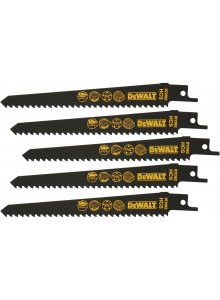 [DT2362-QZ] Reciprocating saw blade HCS 152x4.2mm wood and plastic, fast with fine finish