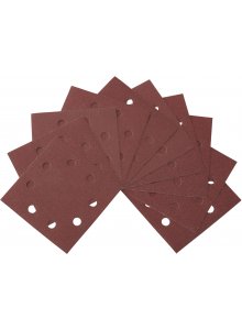 [DT3022-QZ] Sandpaper 1/4, 115x115mm, perforated, velcro, K80