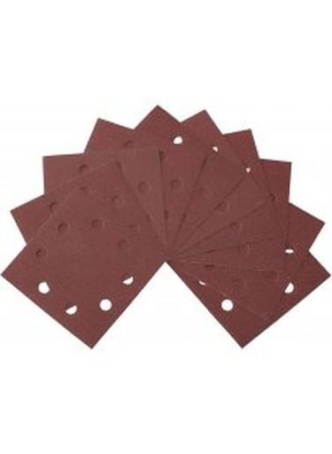 [DT3024-QZ] Papier de verre 1/4, 115x115mm, perforé, velcro, K180 (10pcs)