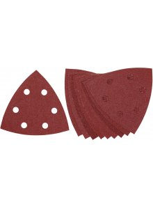 [DT3090-QZ] Deltaschuurpapier, 93x93mm, 6 gaten (D26430), K40