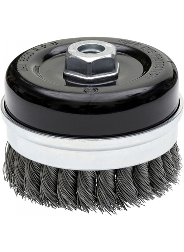 [DT3501-QZ] Cup brush twisted grinder 100x24mm M14