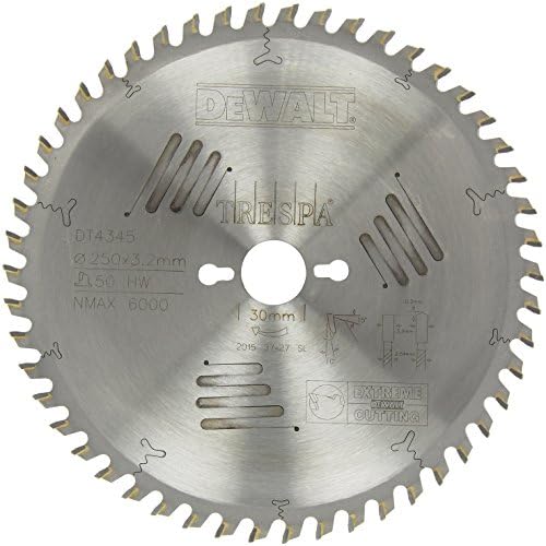 [DT4345-QZ] CZB suitable for Trespa®, 250x30x50t, HT, positive 5°, notch 3.2mm