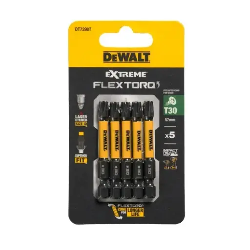 [DT7398T-QZ] IMPACT Torsion 50mm Torx T30 (5st) 