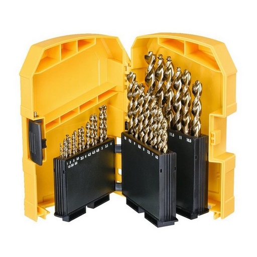 [DT7926-XJ] jeu de 29 pièces mèches métalliques HSS-G EXTREME 2™ (Ø1mm-13mm)