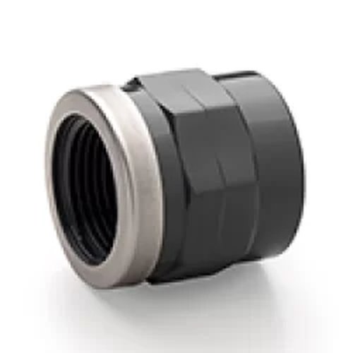 [01111007006] PVC druk verloopstuk 25 x 3/4" F/F met inox ring (90st/doos)