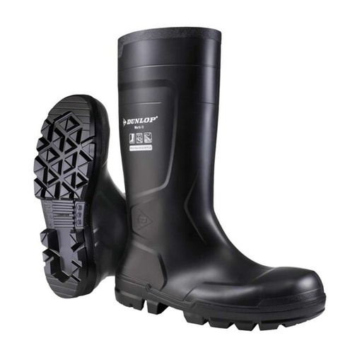 Laars dunlop zwart maat 38