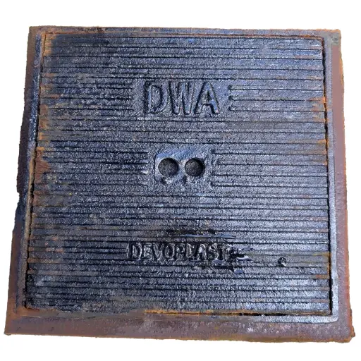 [DWA] Couvercle en fonte 34x34 DWA