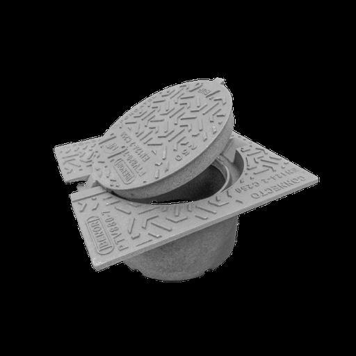 [DWA315CCOPRO] Casting lid dia 315 stora DWA copro epdm ring C250 (bor A300)