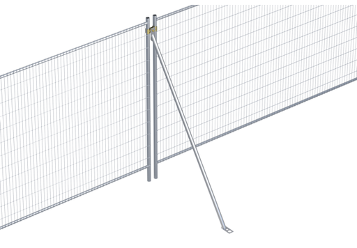 [E1000] Heras Schoorbuis 150x2170x42mm