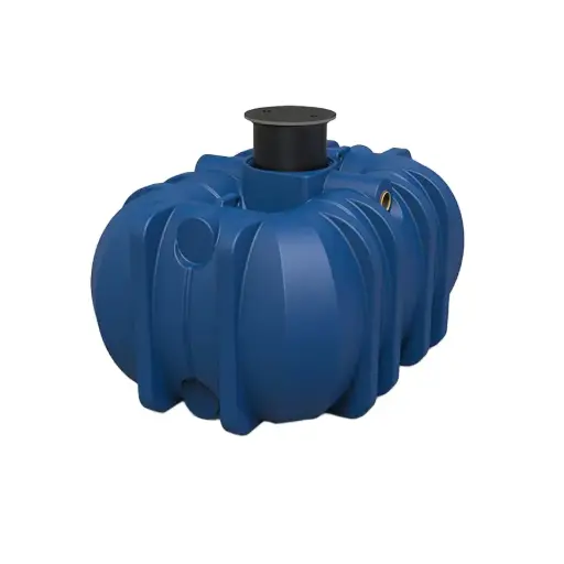 [EASYRAIN10000] Regenwaterput Easyrain 10000l plat met telescopische schacht  (338x240x185) 