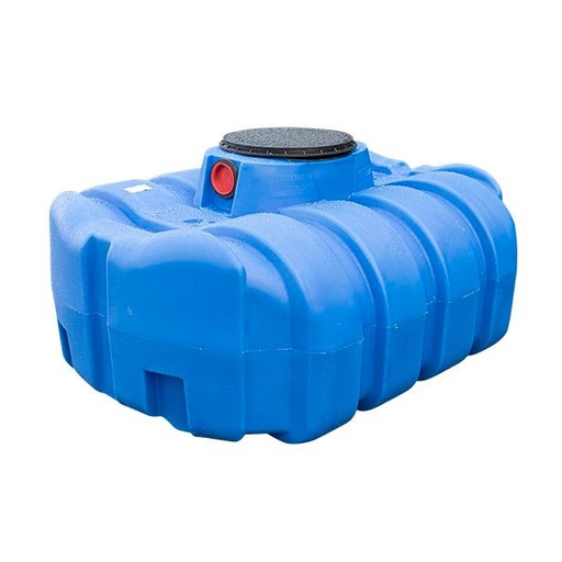 [EASYRAIN1500] Septische put easyrain 1500l plat met telescopische schacht (187x150x99)