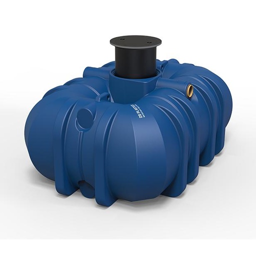 [EASYRAIN7500] Septic- cistern easyrain 7500l flat with telescopic shaft (338x235x148)