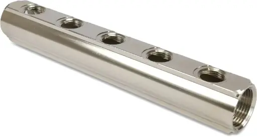 [0702729] Alpex verdeler 6-GR messing gelabeld 