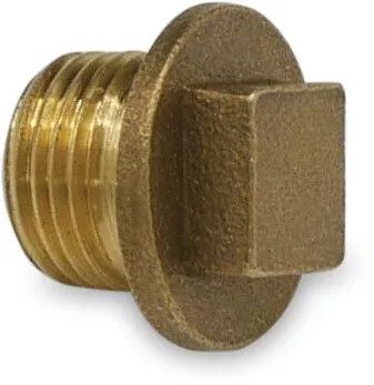 [CUS34] Brass stopper 3/4" no. 290