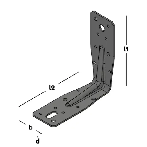 [07226] Hoek-anker met ril 125x125 