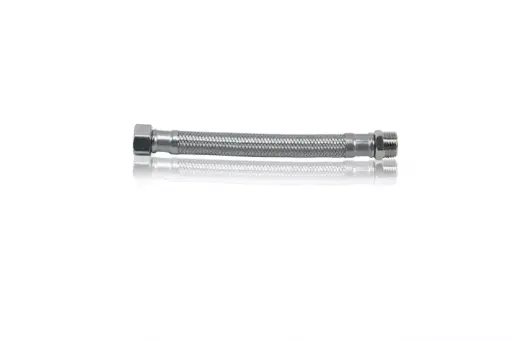 [FLI12400] Chauf flexible 1/2" 40 cm acier inoxydable