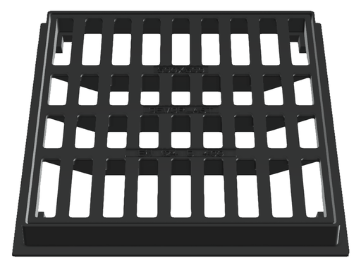 [GIET40] Cast iron grid 40x40cm D400