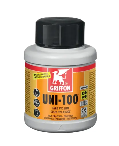 [GRIF1/4L] PVC lijm griffon 240ml uni100  