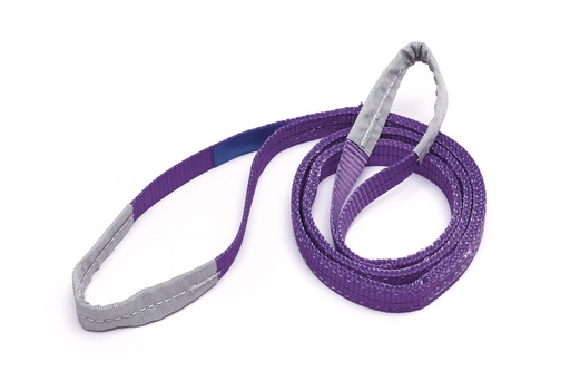 [HIJ130X1] Lifting strap, 1 TON - 30 mm x 1 m - EN 1492-1