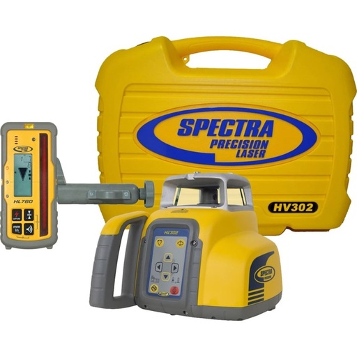 [HV302-4] Laser spectra HV302 with HL760 receiver and RC402N remote control