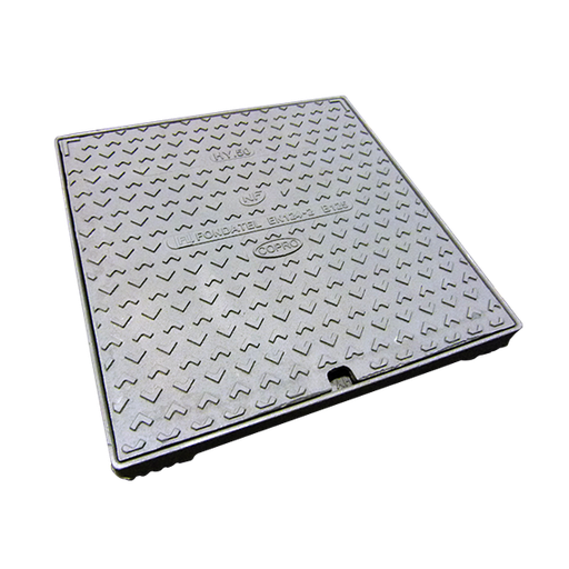 [HY60] Coulée de la trappe de supervision hydraulique HY60 B125 - VO=484x517mm H=40mm COPRO