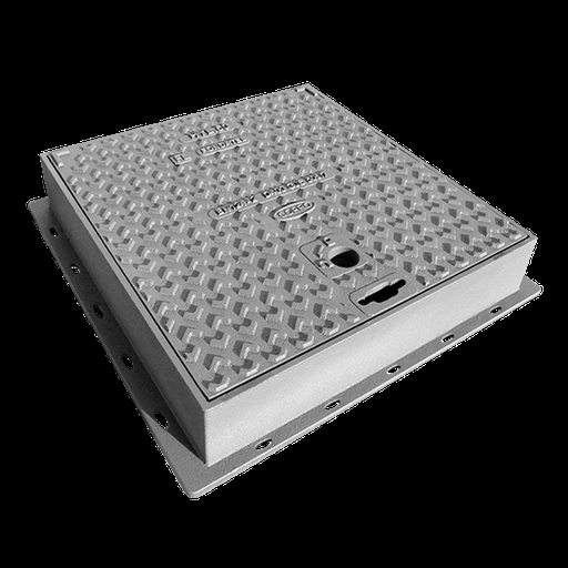 [HYL60] Casting hydraulic supervision hatch HYL60 D400 - VO=500x500mm KM=665x665mm H=100mm COPRO