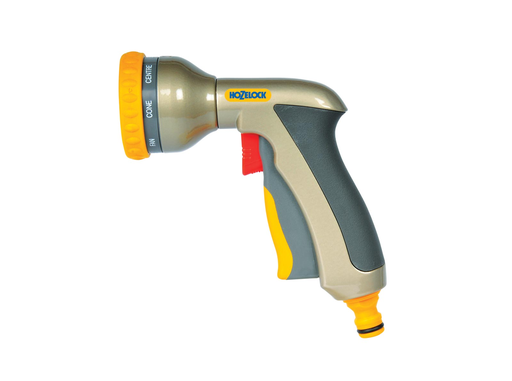 [HZ2691] Pistolet de pulvérisation Hozelock multi plus, cadre métallique, 8 modes de pulvérisation