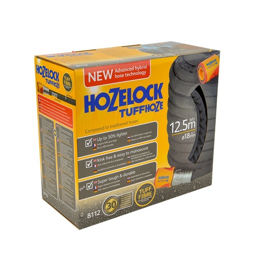 [HZ8112-1240] Tuinslang tuffhoze hozelock 12.5m 