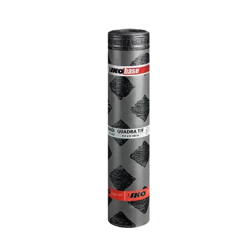 [IKOBQUAF] Roofing Iko Base Quadra 2.5mm F/SA 1x10m Self-adhesive underlayment (25roll/pallet)