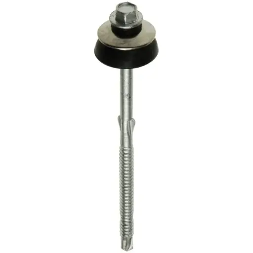 [INOX6518] Inox tirefond 6.5x180 met schelp zelfborend