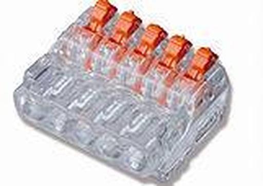 [J222-5] Steekkl. flex draad 1-4mm² 5 pol