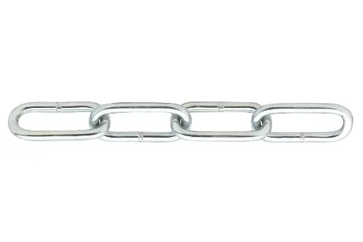 [KET8MM] Ketting gegalvaniseerd. L.S. DIN763 8 mm