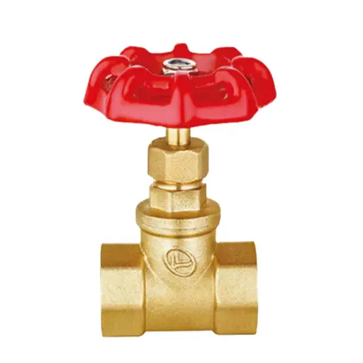 [KGRD12] Ball valve with round swivel handle 1/2" (stopcock brass)