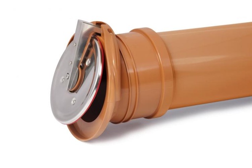 [KLEP110] Spigot end valve dia 110 orange