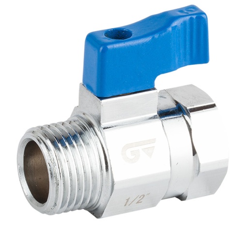 [KOG12MFBL] Alpex mini KK art 126 1/2" BIxBU blauw