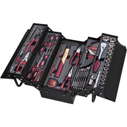 [KRAFT206.000.000] Boîte à outils Kraftwerk remplie 1/4" + 1/2" 106pcs