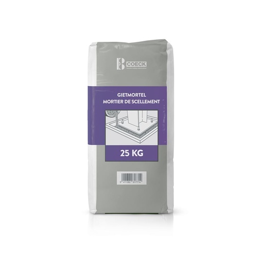 [KRIMPMORTCO] Coeck gietmortel 25kg (krimpvrije mortel)
