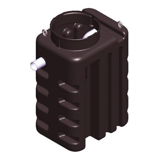 [KWS1.5ZB] Koolwaterstof PSDC 1.5 olie- en benzine afscheider 1.5l/s zonder bypass 40m²