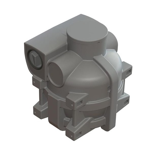 [KWS15B] Koolwaterstof PSDC15 BYPASS olie- en benzine afscheider 15l/s met bypass 