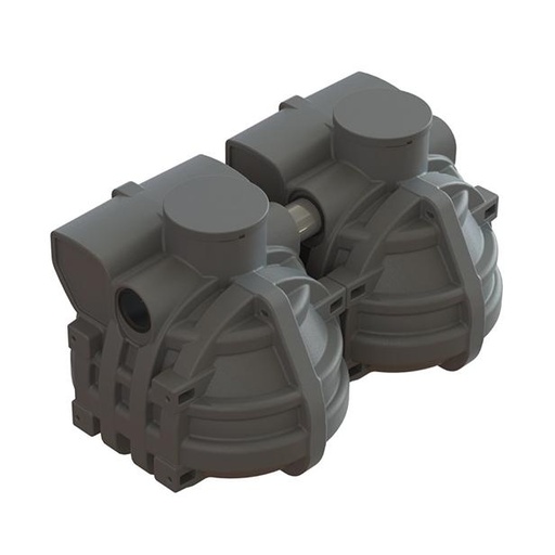 [KWS40ZB] Koolwaterstof PSDC40 olie- en benzine afscheider 40l/s zonder bypass