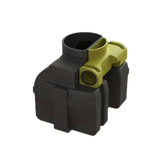 [KWS6B] Koolwaterstof PSDC6 DN200 BYPASS olie- en benzine afscheider 6l/s met bypass