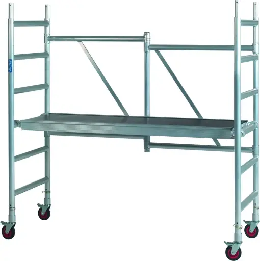 [L780] Stelling vouwstelling workmax 1 WH 3m00 compleet met wielen & plateau  escalo zonder luik