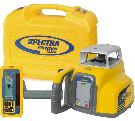 [LL300] Spectra laser self-leveling horizontal LL300+ receiver