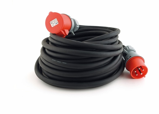 [LM44345] Câble d'extension 400V -5 pôles - 25m 32A 3P+N+T 5Gx4