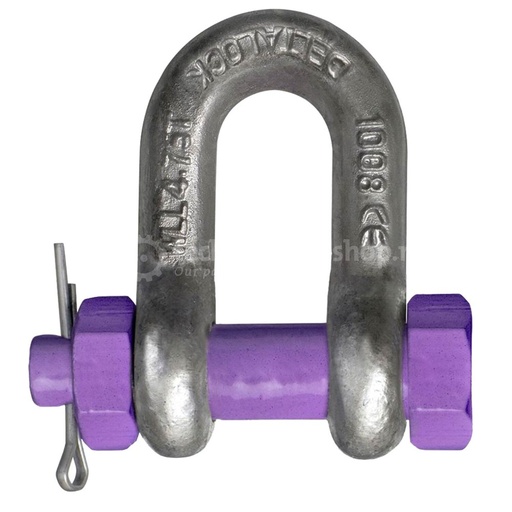 [LRYDB828] Chain D-shackle with breast bolt YP 9.5ton VWB